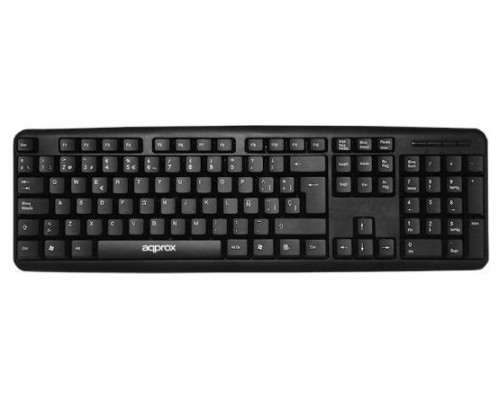 TECLADO UNIVERSAL MX220 NEGRO APPROX