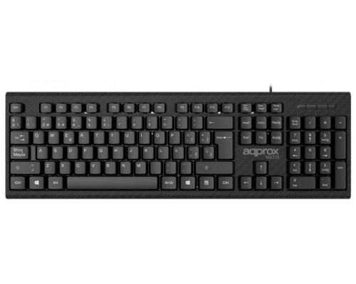 TECLADO UNIVERSAL MX225 NEGRO APPROX