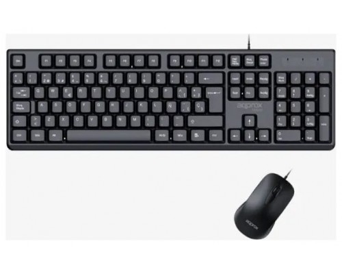 TECLADO + RATON OPTICO MX245 NEGRO APPROX
