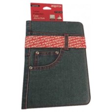 FUNDA UNIVERSAL TABLET  9"" A 10.1"" NYLON AZUL JEANS APPROX