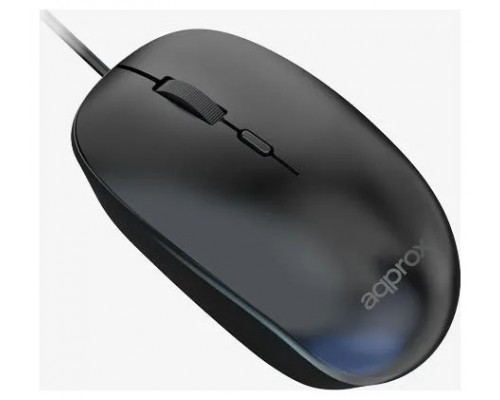 RATON OPTICO XM150 NEGRO APPROX