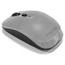 RATON OPTICO XM180 WIRELESS GRIS/NEGRO APPROX