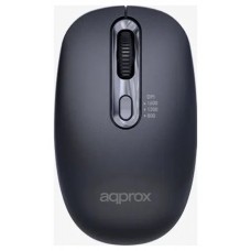 RATON OPTICO XM200 WIRELESS NEGRO APPROX