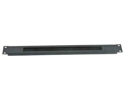 2LAN Panel Pasacables de Cepillo 19" 1U Metal