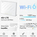 TP-Link Archer MX700 Router 4G+ LTE WiFi6 AX1500-IA28 TP-Link Archer MX700 Router 4G+ LTE WiFi6 AX1500