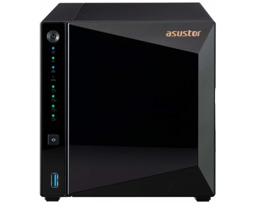 NAS ASUSTOR TOWER 4 BAY QUAD-CORE 1.4GHZ 2GB DDR4 2.5GBE X1 USB3.2