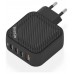 CARGADOR AISENS GAN 100W 3XUSB-C PD3.0 QC4.0 1XUSB-A QC3.0 NEGRO