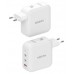 CARGADOR AISENS GAN 140W 2XUSB-C PD3.1 QC4.0 1XUSB-A QC3.0 BLANCO