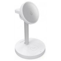 Aisens Cargador Inalámbrico USBC 15W 3 en 1 Blanco