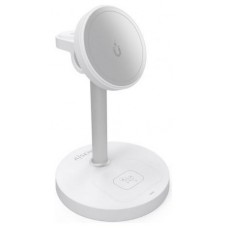 Aisens Cargador Inalámbrico USBC 15W 3 en 1 Blanco