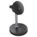 Aisens Cargador Inalámbrico USBC 15W 3 en 1 Negro