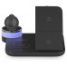 Aisens Cargador Inalámbrico USBC 15W 4 en 1 compac