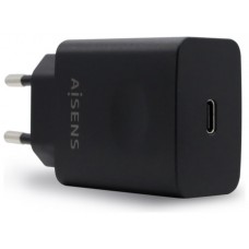 CARGADOR AISENS 20W USB-C PD3.0 RETAIL 1xUSB-C 20W NEGRO