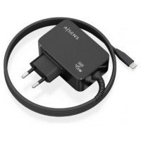 CARGADOR AISENS GAN 45W PD3.0 1XUSB-C 1.8M NEGRO