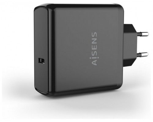 AISENS CARGADOR PD3.0 QC3.0 1 PUERTO 1XUSB-C 60W NEGRO