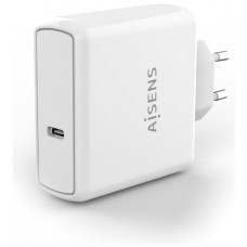 AISENS CARGADOR PD3.0 QC3.0 1 PUERTO 1XUSB-C 60W BLANCO