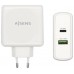 AISENS CARGADOR 48W 1xUSB-C PD3.0 30W 1xUSB-A QC3.0 18W BLANCO