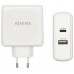 AISENS CARGADOR 57W 1xUSB-C PD3.0 45W 1xUSB-A 5V 2.4A 12W BLANCO