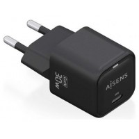 CARGADOR AISENS GAN 30W 1XUSB-C PD3.0 QC4.0 NEGRO