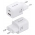 CARGADOR AISENS GAN 35W 1XUSB-C PD3.0 QC4.0 1XUSB-A QC3.0 BLANCO