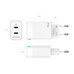 CARGADOR GAN AISENS 45W 2XUSB-C PD3.0 QC4.0 BLANCO