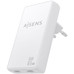 CARGADOR AISENS GAN PARED ULTRA DELGADO 65W 2XUSB-C PD3.0 QC4.0 BLANCO