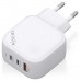 CARGADOR AISENS GAN 65W 2XUSB-C PD3.0 QC4.0 1XUSB-A QC3.0 BLANCO