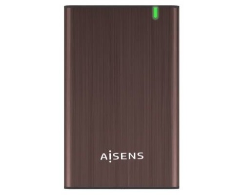 AISENS CAJA EXTERNA 2.5" ASE-2525BWN 9.5MM SATA A USB 3.0 USB3.1 GEN1 MARRON