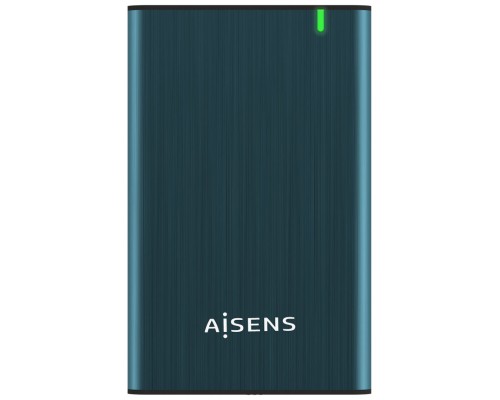 AISENS CAJA EXTERNA 2.5" ASE-2525PB 9.5MM SATA A USB 3.0 3.1 GEN1 AZUL PACIFICO