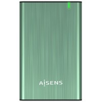 AISENS CAJA EXTERNA 2.5" ASE-2525SGN 9.5MM SATA A USB 3.0 USB3.1 GEN1 VERDE