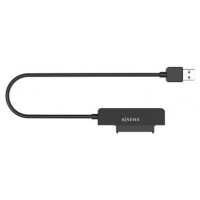 ADAPTADOR AISENS SATA A USB-A USB 3.0/3.1 GEN1 DISCOS 2.5 NEGRO