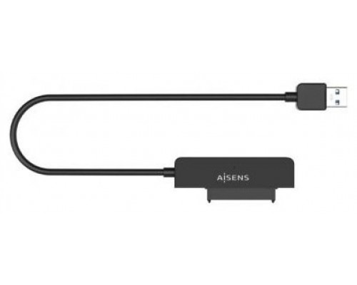 ADAPTADOR AISENS SATA A USB-A USB 3.0/3.1 GEN1 DISCOS 2.5 NEGRO