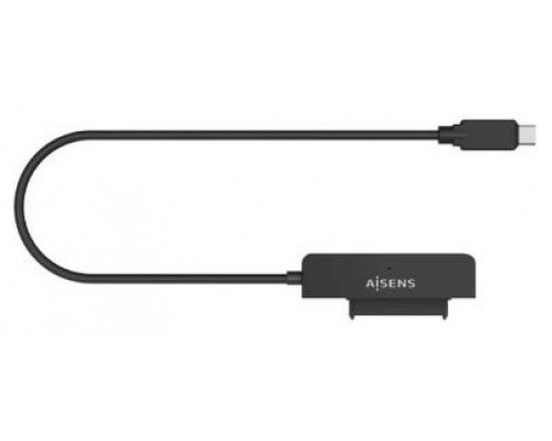 ADAPTADOR AISENS SATA A USB-C USB 3.0/3.1 GEN1 DISCOS 2.5 NEGRO