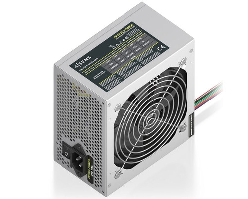 FUENTE ALIMENTACION AISENS ATX 500W OEM PLATA