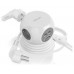 REGLETA ENCHUFES AISENS 3 TOMAS + 2XUSB-C, 2XUSB-A 1.4M BLANCO