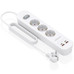 Aisens Regleta 3 tomas interruptor PD 2xUSBC 2xUSB