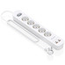 Aisens Regleta 5 tomas interruptor PD 2xUSBC 2xUSB-IA2 Aisens Regleta 5 tomas interruptor PD 2xUSBC 2xUSB