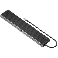 USB-C DOCK AISENS 13 EN 1 USB-C A 2XHDMI 1XDP 1XRJ45 1XSD 1XRANURA KENSINGTON