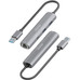 USB3.0 DOCK AISENS USB-A A ETHERNET GIGABIT HUB 1XUSB-C+2XUSB-A GRIS 15CM-DI4 USB3.0 DOCK AISENS USB-A A ETHERNET GIGABIT HUB 1XUSB-C+2XUSB-A GRIS 15CM