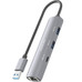 USB3.0 DOCK AISENS USB-A A ETHERNET GIGABIT HUB 1XUSB-C+2XUSB-A GRIS 15CM-DI4 USB3.0 DOCK AISENS USB-A A ETHERNET GIGABIT HUB 1XUSB-C+2XUSB-A GRIS 15CM