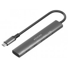 USB-C DOCK AISENS 5 EN 1 USB-C A 1XHDMI 2XUSB-A 1XUSB-C 1XPD 15CM