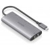 USB-C DOCK AISENS 6 EN 1 HDMI RJ45 USB-A 10G 2XUSB-C 10G USB-C PD 20CM