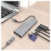 USB-C DOCK AISENS 7 EN 1 HDMI RJ45 USB 10G 2XUSB-C 10G SD MICRO SD 20CM