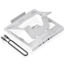 SOPORTE AISENS SOBREMESA AJUSTABLE PORTATIL/TABLET USB-C DOCK 7 EN 1