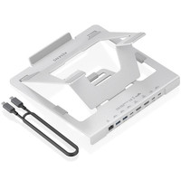 SOPORTE AISENS SOBREMESA AJUSTABLE PORTATIL/TABLET USB-C DOCK 7 EN 1-19DI SOPORTE AISENS SOBREMESA AJUSTABLE PORTATIL/TABLET USB-C DOCK 7 EN 1