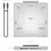 SOPORTE AISENS SOBREMESA AJUSTABLE PORTATIL/TABLET USB-C DOCK 7 EN 1