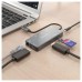 HUB AISENS USB-C DOCK 9 EN 1 USB-C 2XHDMI RJ45 2XUSB-A 3.0 USB-A 2.0 PD