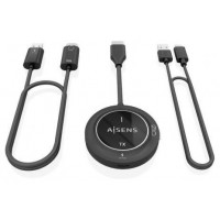 Aisens Adaptador HDMI Inalám 1080P 30 metros Negro