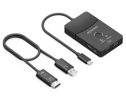 DOCKING AISENS USB-C A HDMI 1080P60HZ INALAMBRICO HDMI 4K60HZ 2USB-C USB PD 100W