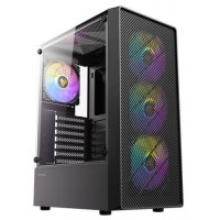CAJA SEMITORRE ATX AX26 RGB ELITE NEGRO ANTEC